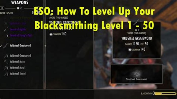 What is the most efficient way to level up Blacksmithing?