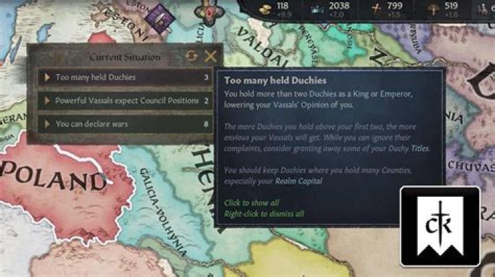 What is the point of duchies if you're king?