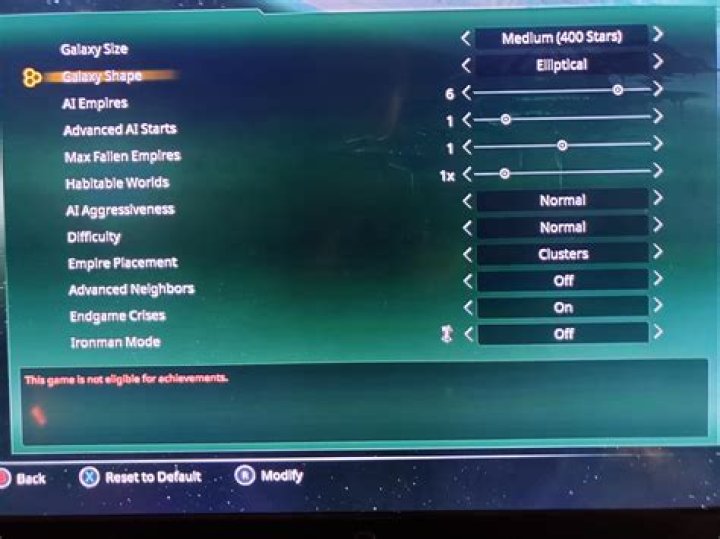 What makes a game ineligible for achievements?