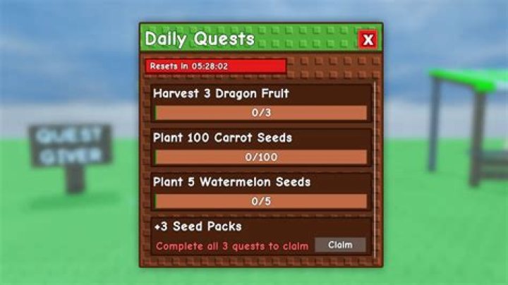 What time do the daily quests reset?