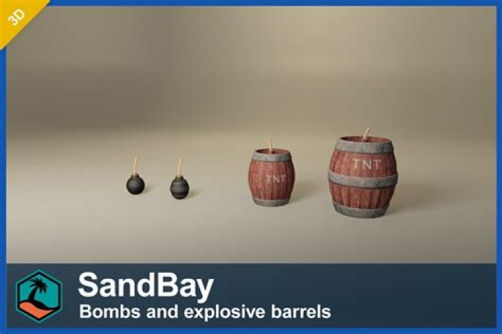 When do explosive barrels detonate?