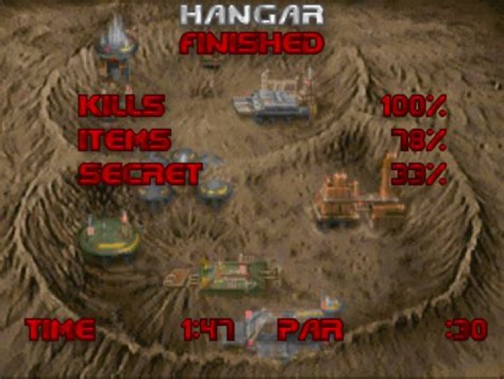 Where are all of the secrets in the Hangar - E1M1?
