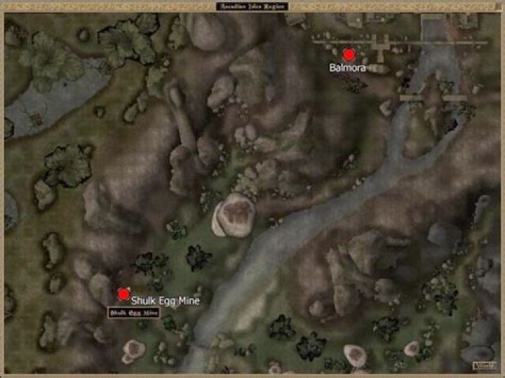 Where is Shulk Egg Mine?