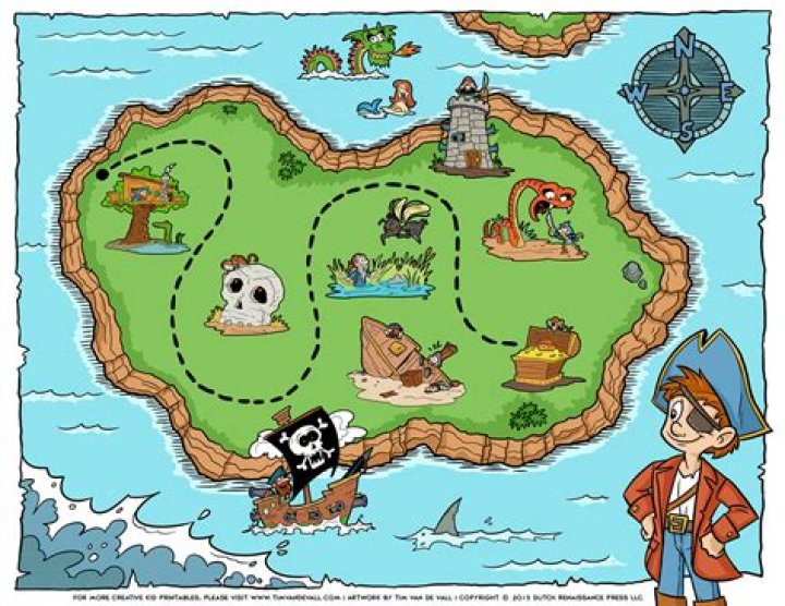 Where is Treasure Map part 7?