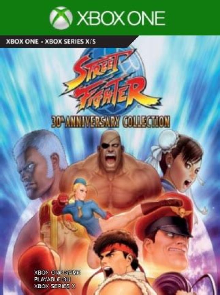Which titles are included in Street Fighter 30th Anniversary Collection