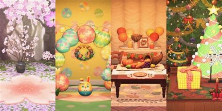 Why are animal crossing furniture items displayed as leaves