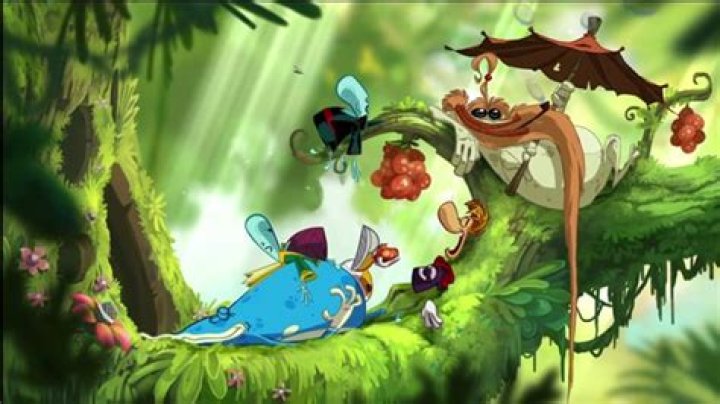 Why do characters and enemies in Rayman Origins swell up like balloons when they die? [closed]