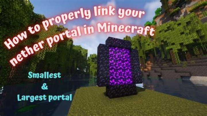 Why does half of my nether portal lead to a different portal?