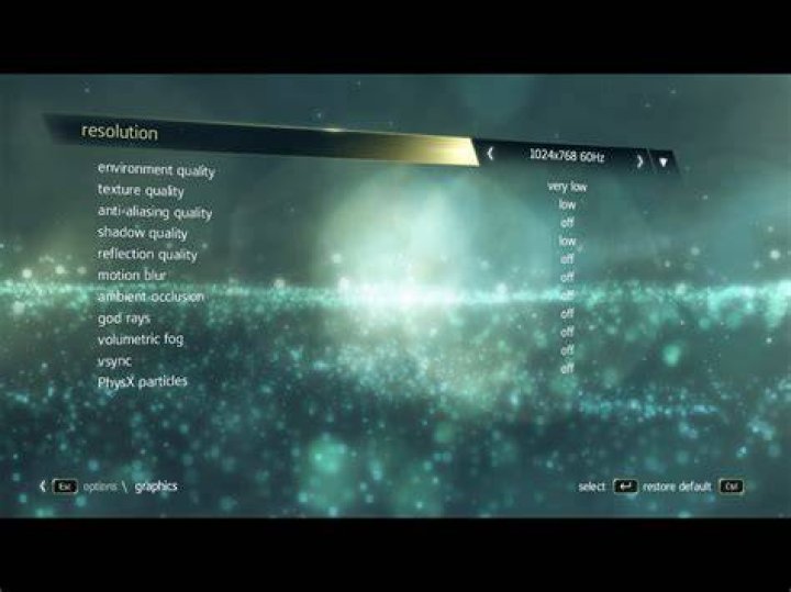 Widescreen letterbox upscale and vertical-only stretch on ACIV