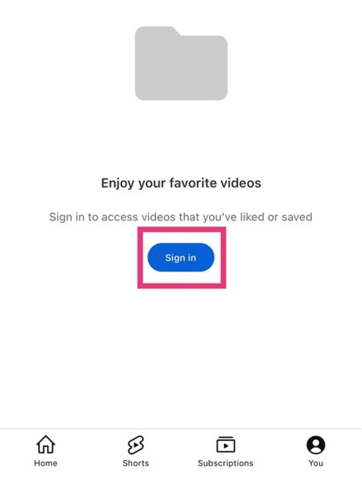 youtube account